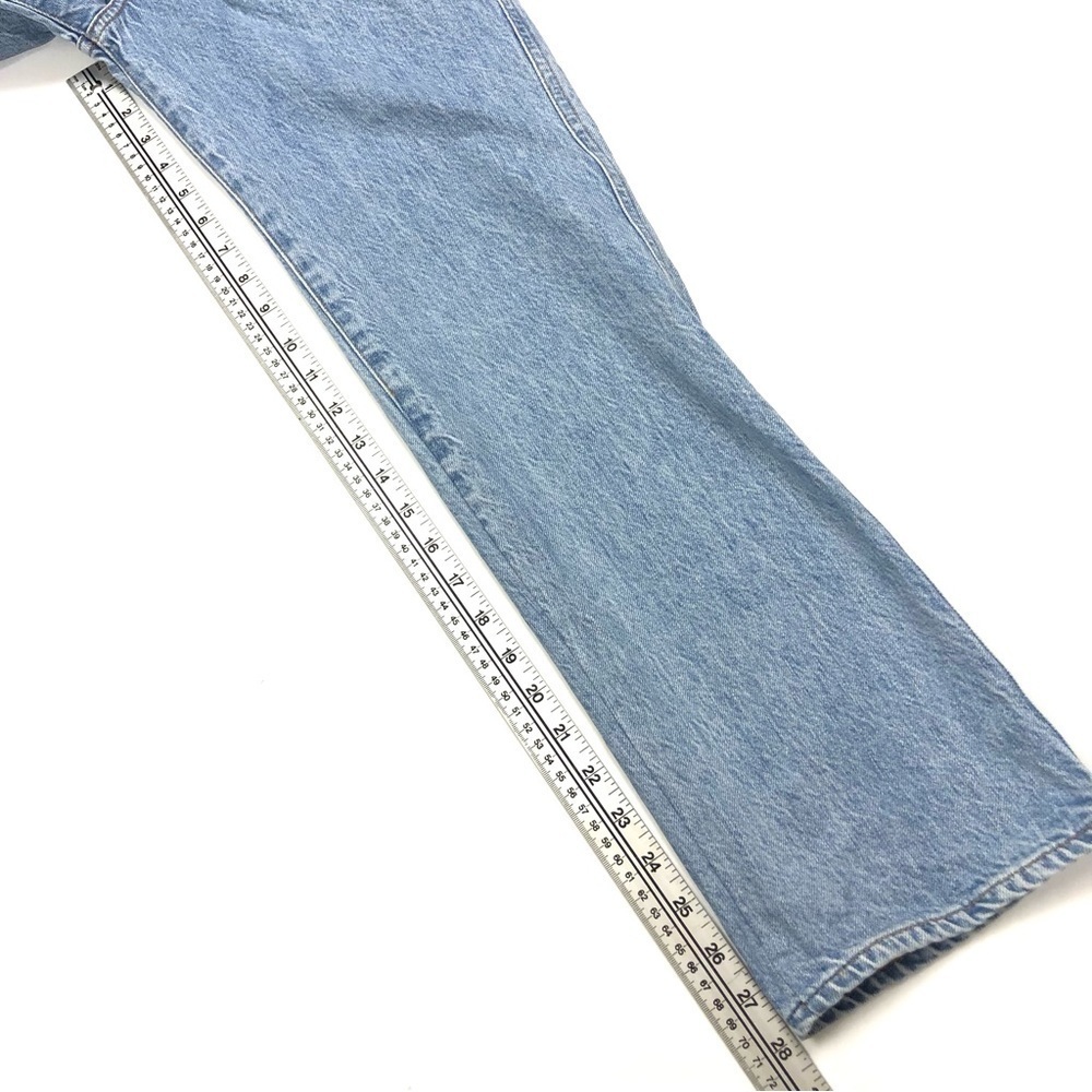 AGOLDE 70s Denim Jumpsuit Sleeveless Button Front womens Size 0 Festival - Picture 11 of 16
